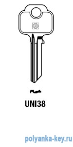 UN24D_UN06_UNI38_UN46 Union (профиль 906)(28.7x8x2.2mm)