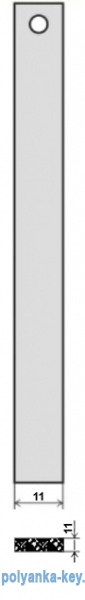 Ru 11*11  (11*11мм)(210мм)  РФ